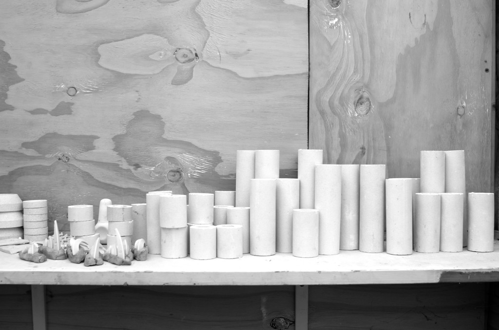 an empty kiln